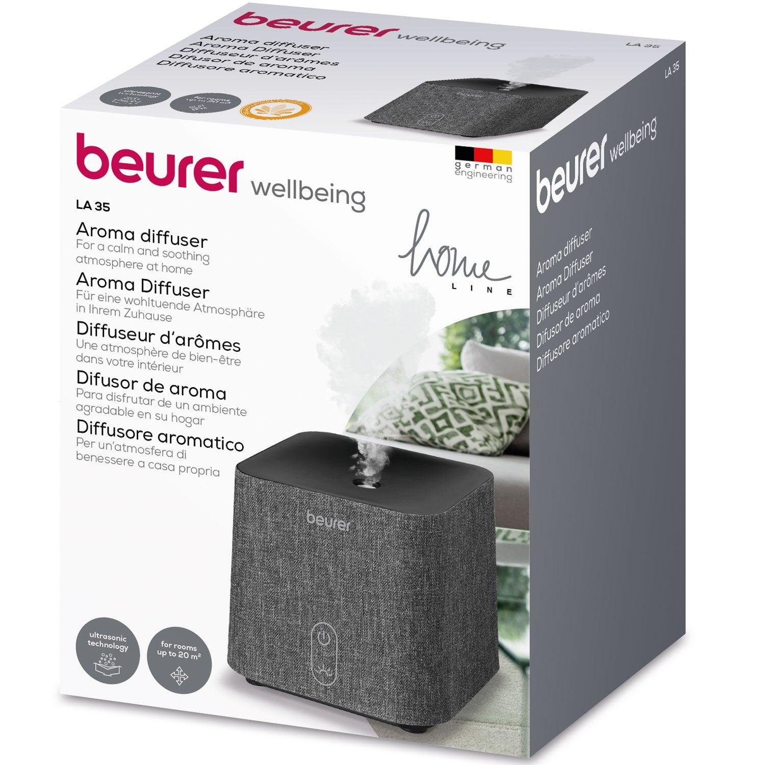 Humidifier Portable LA 35 Aroma diffuser