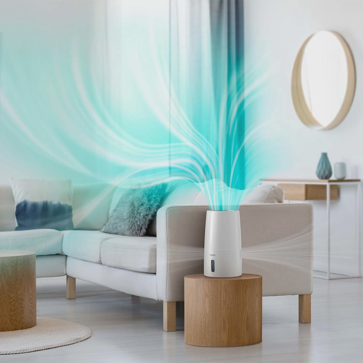 Humidifier with NanoCloud Technology, 45m² Coverage