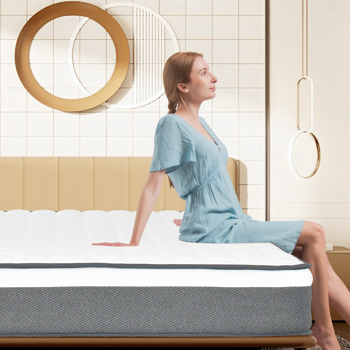 Hybrid Pocket Spring Mattress 200x140x22 cm, H3