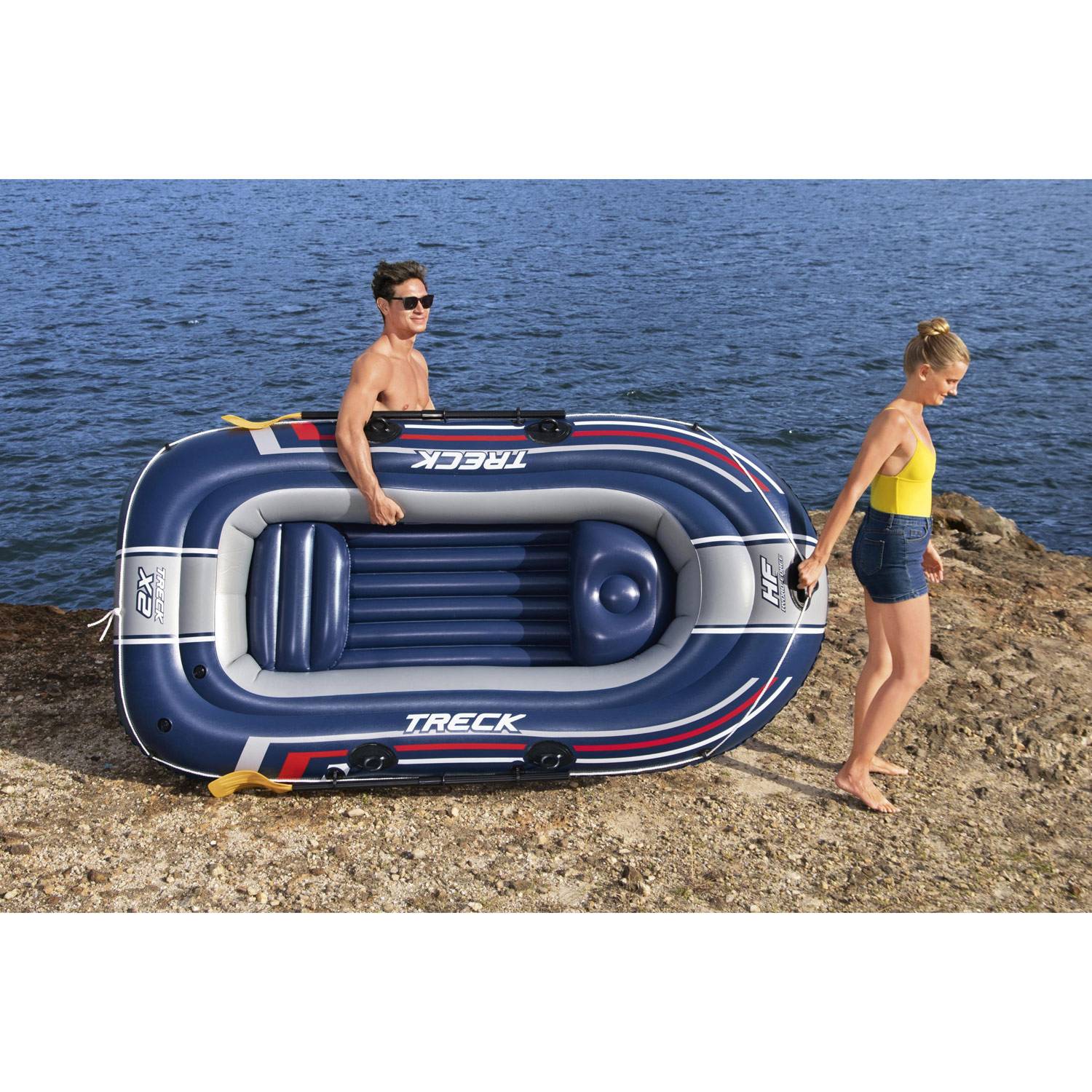 Hydro Force Trek X2 Set Inflatable Boat 2.55x1.27m