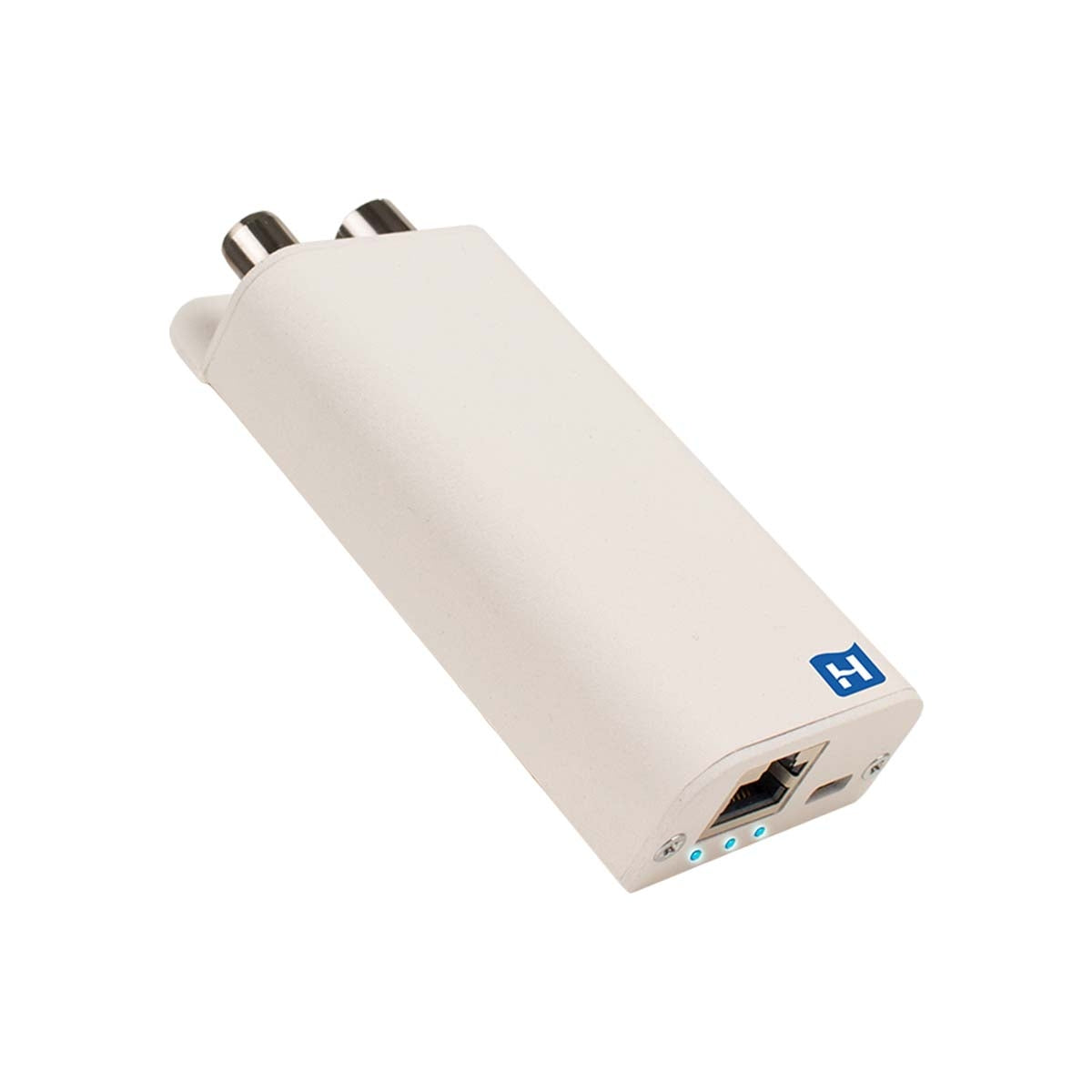 INCA 1G white + USB SET Gigabit internet over coax adapter set inclusing USB power supply