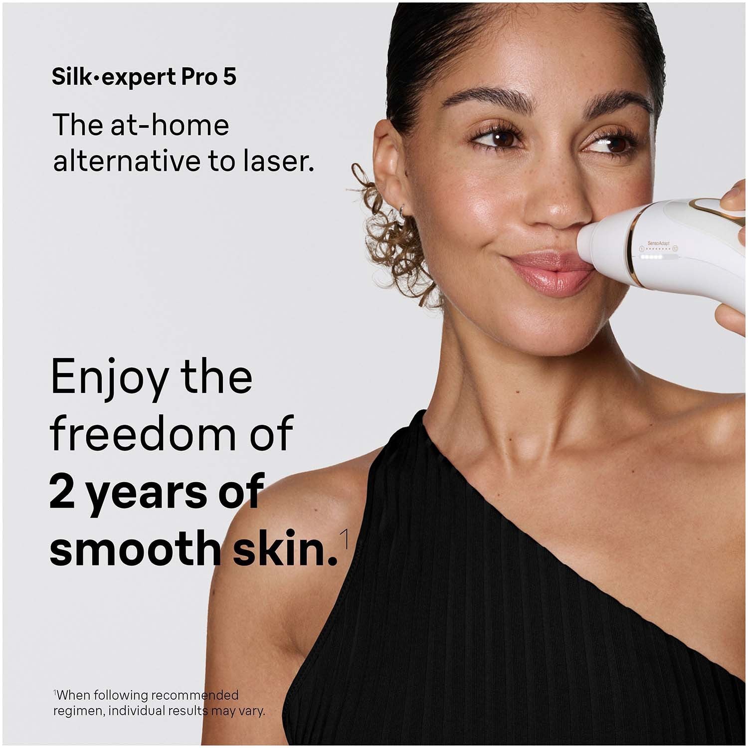 IPL Hair Removal Device, Home Use, 2 Heads, Long-Lasting Results