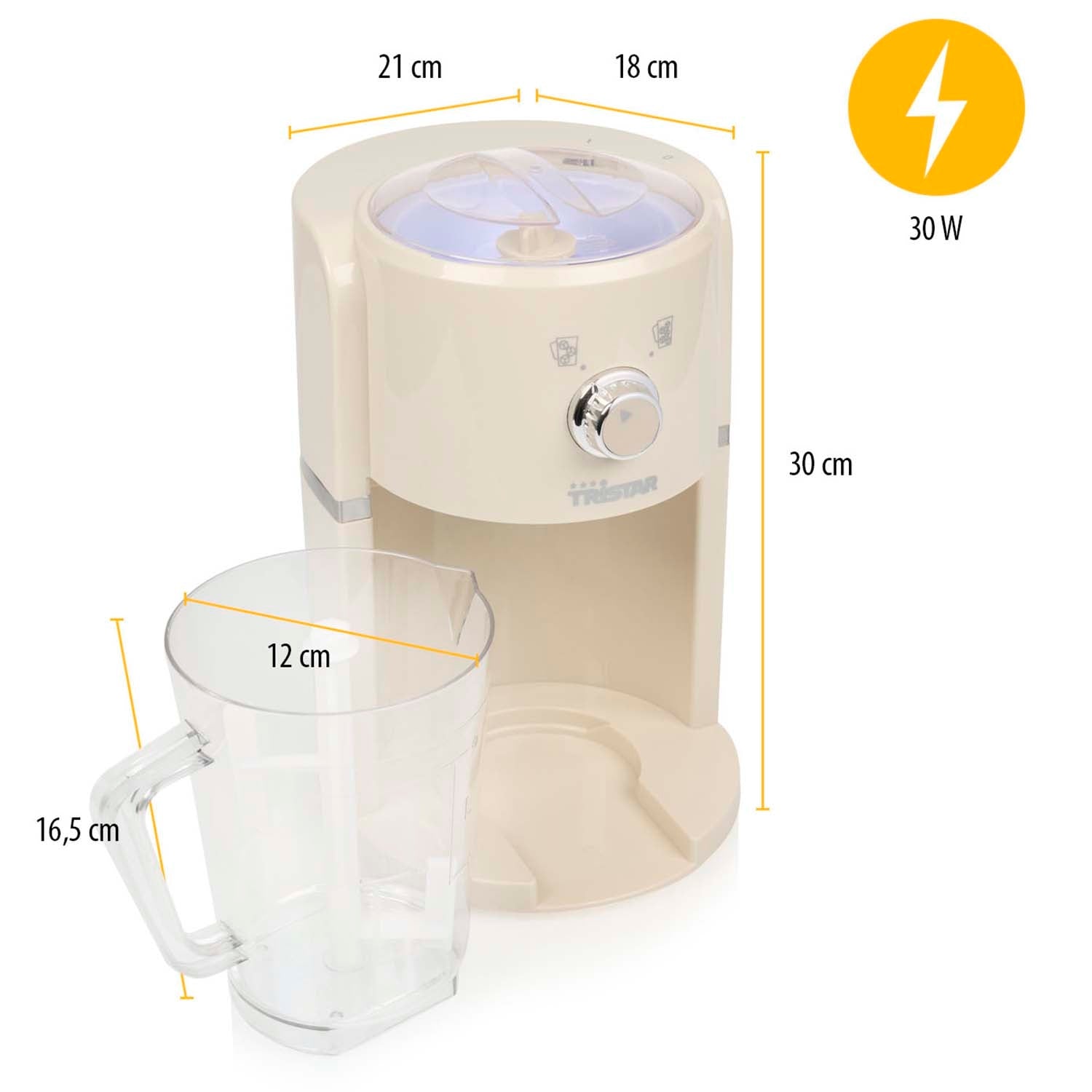 Ice Shaver Machine – Slushy Maker, Durable Blades
