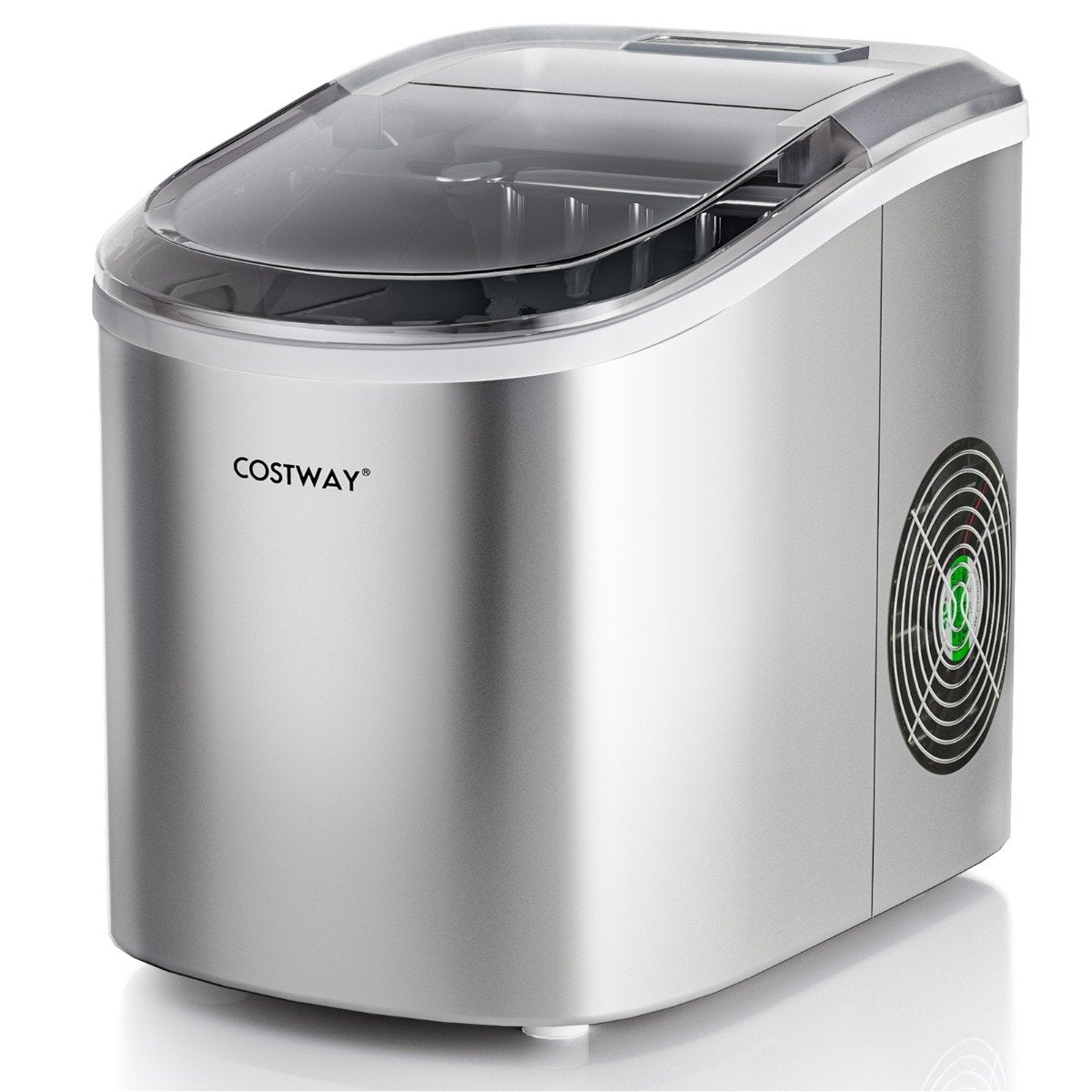 Ice cube machine 2.2 L ice cube machine with spherical ice cubes 24.5 x 35.5 x 32 cm splitters