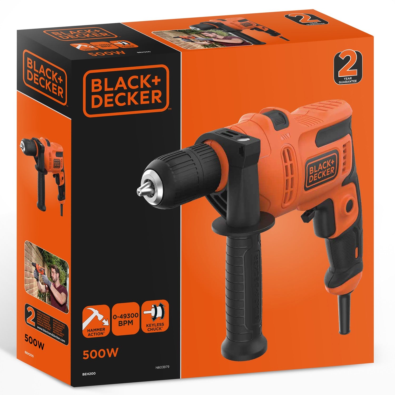 Impact drill 500W