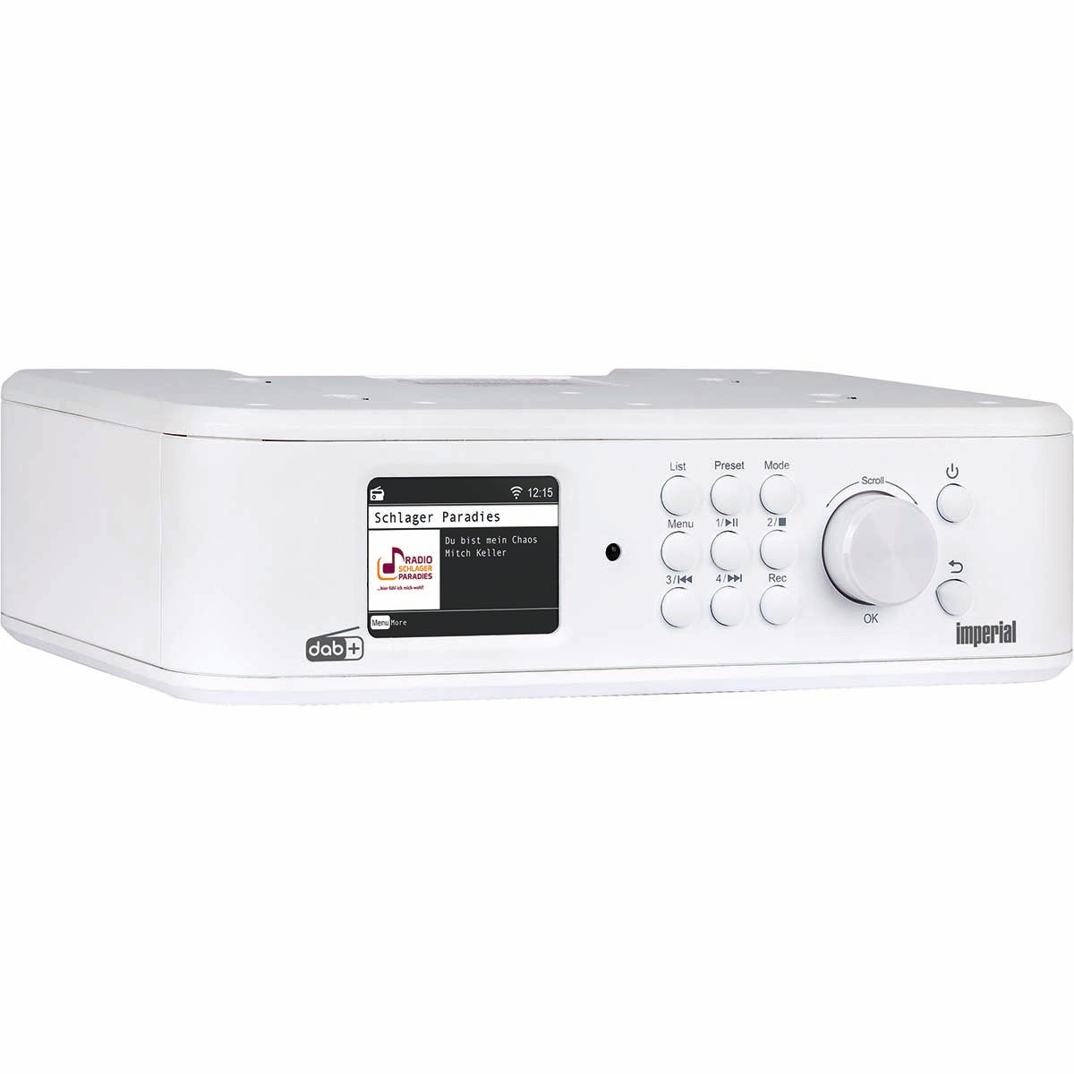 Imperial DABMAN i460 Multifunctional Radio White-Silver