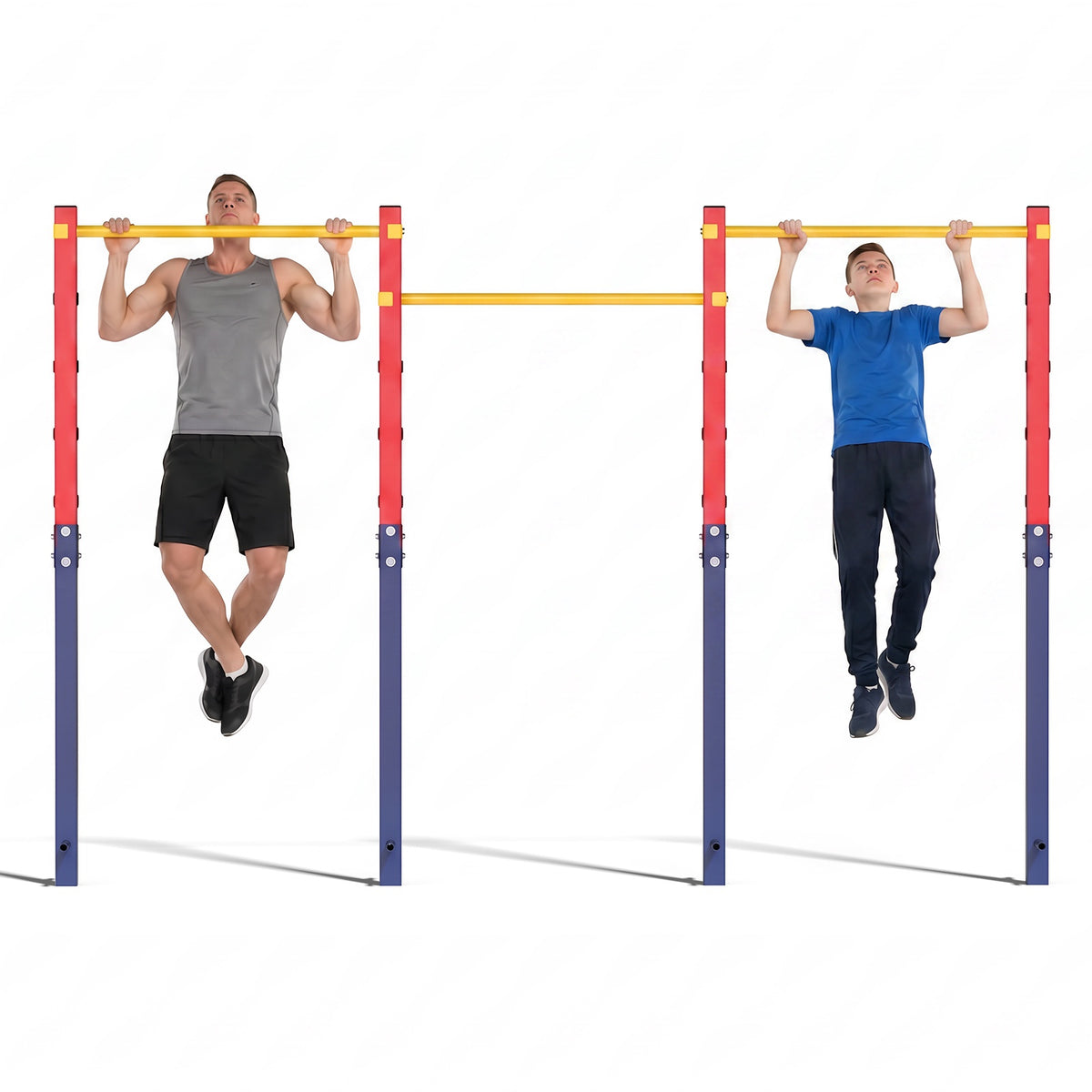 In-Ground Pull Up Bar, 5 Heights, Galvanized Steel