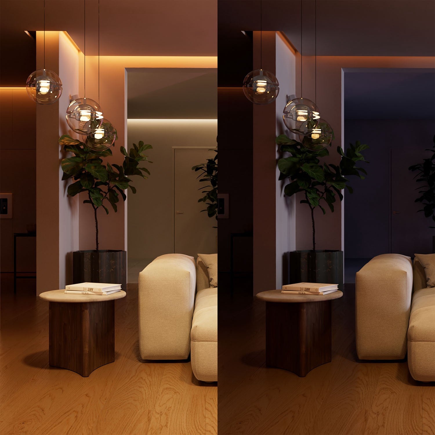 In-Wall Dimmer Switch for Non-Smart Lights