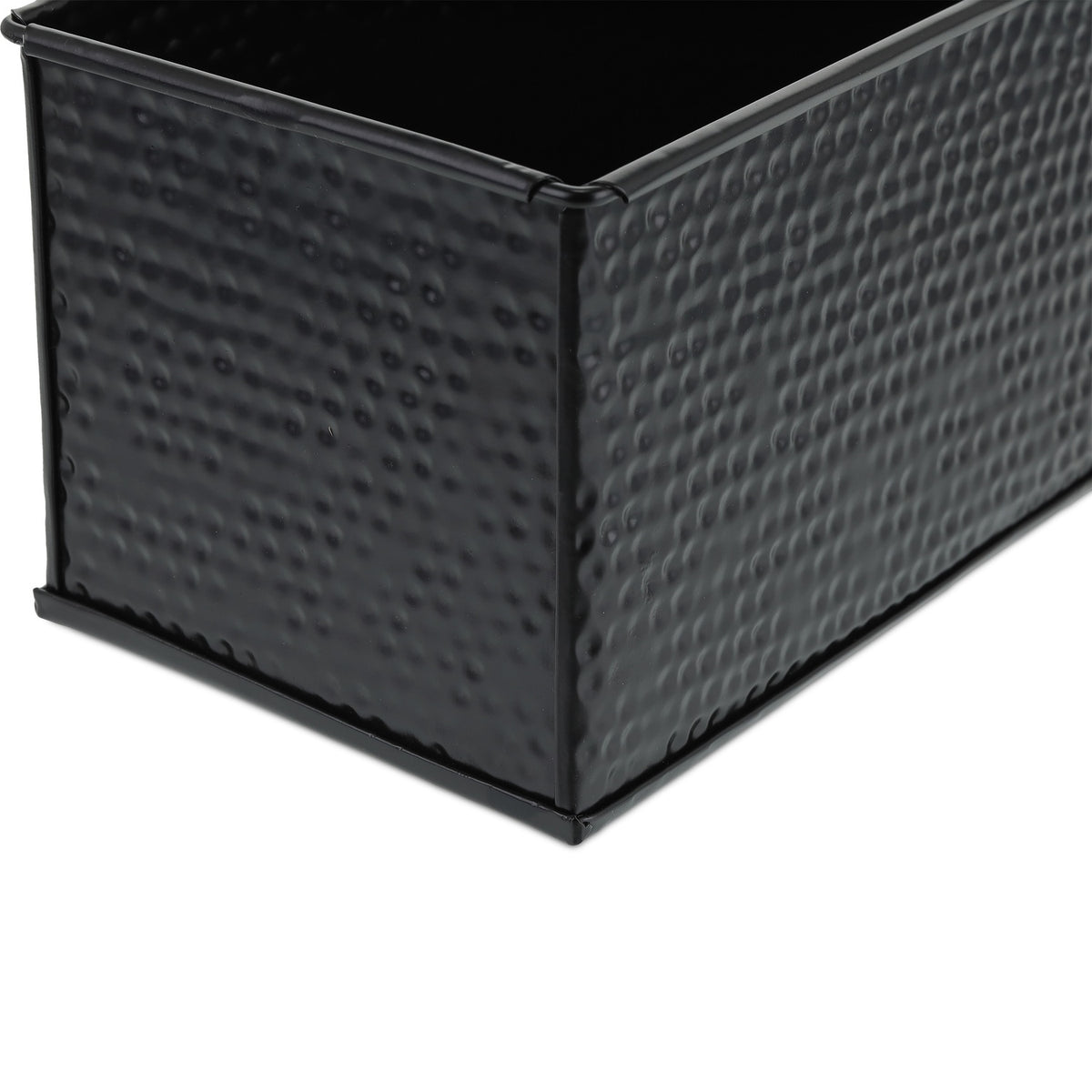 Indoor flower box black