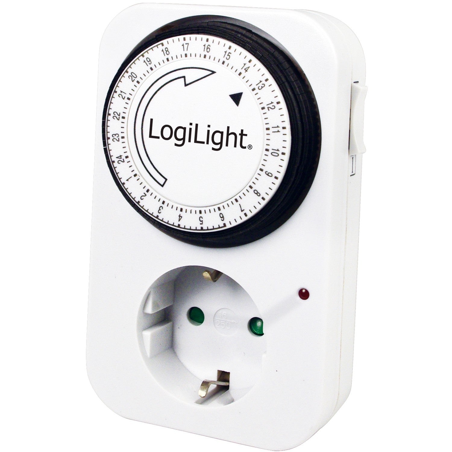 Indoor timer 24h mechanical 16A