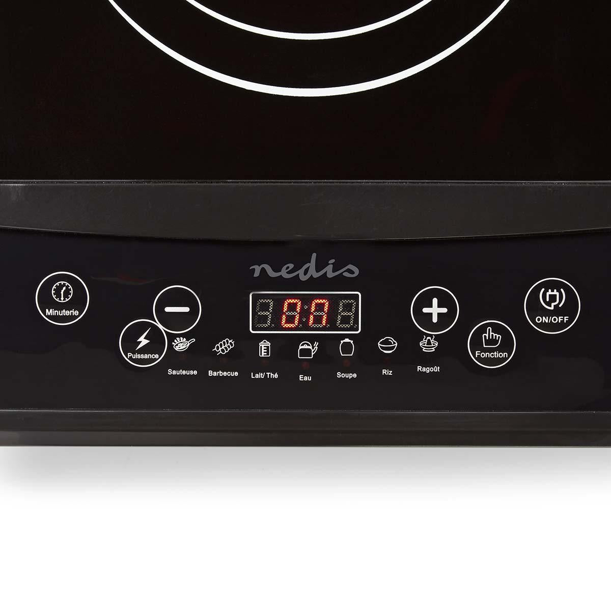 Induction plate | Cooking zones: 1 | 2000 W | Overheat Protection | Black | Timer | Turbo action | Child lock | LCD screen