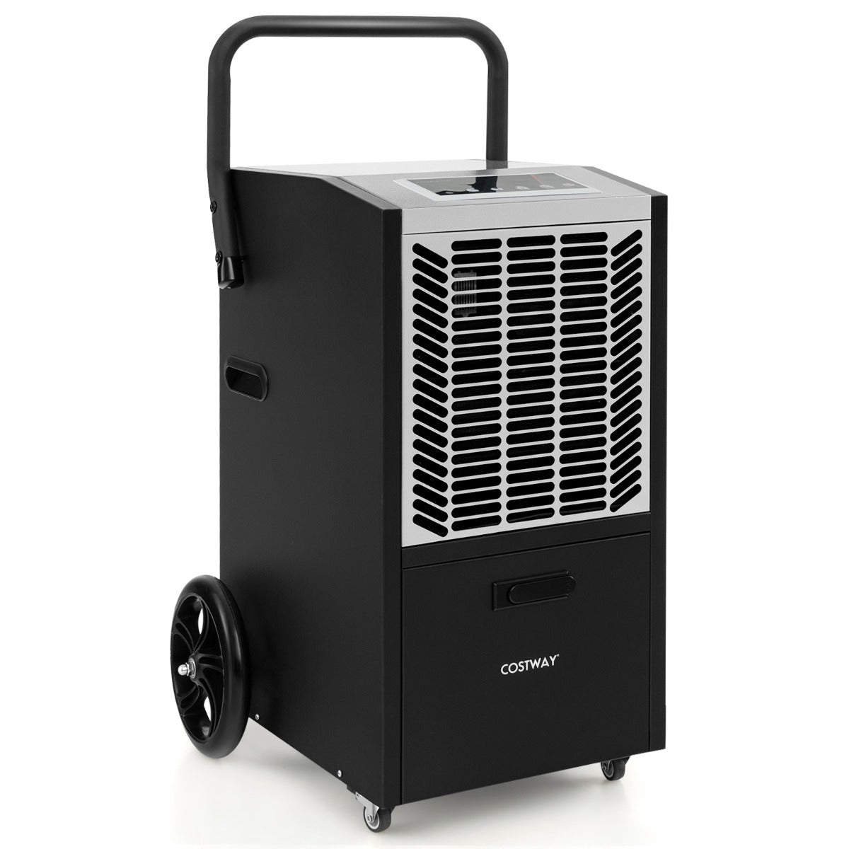 Industrial Dehumidifier 66L/Day with Pump, Drain Hose, 418 m²