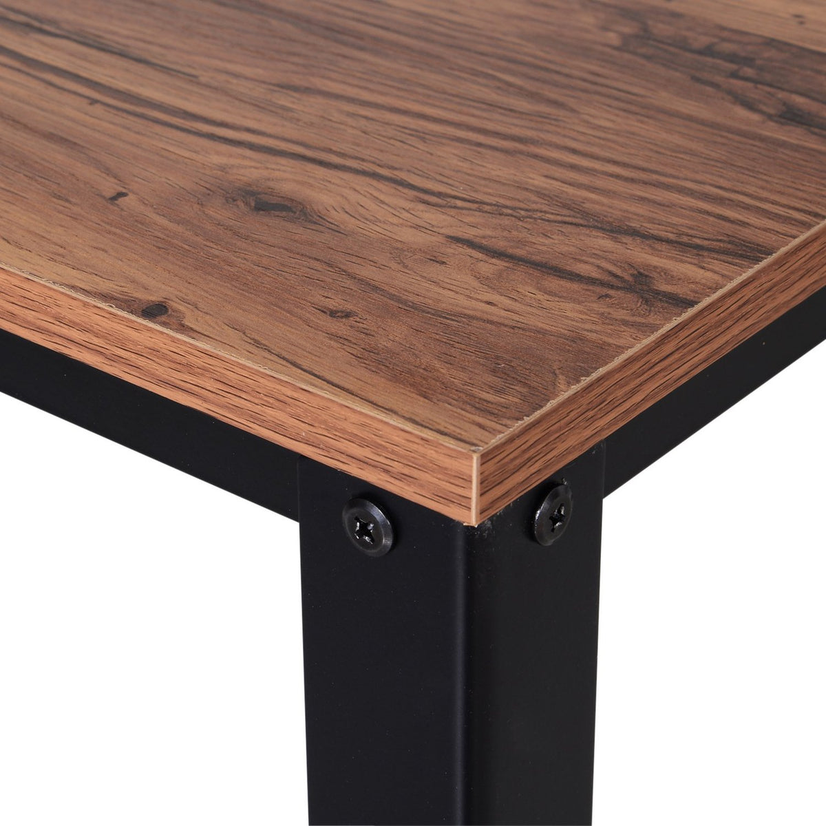 Industrial Style Console Table Sideboard Side Table With Grid Shelf Metal 101 X 35 X 80 Cm