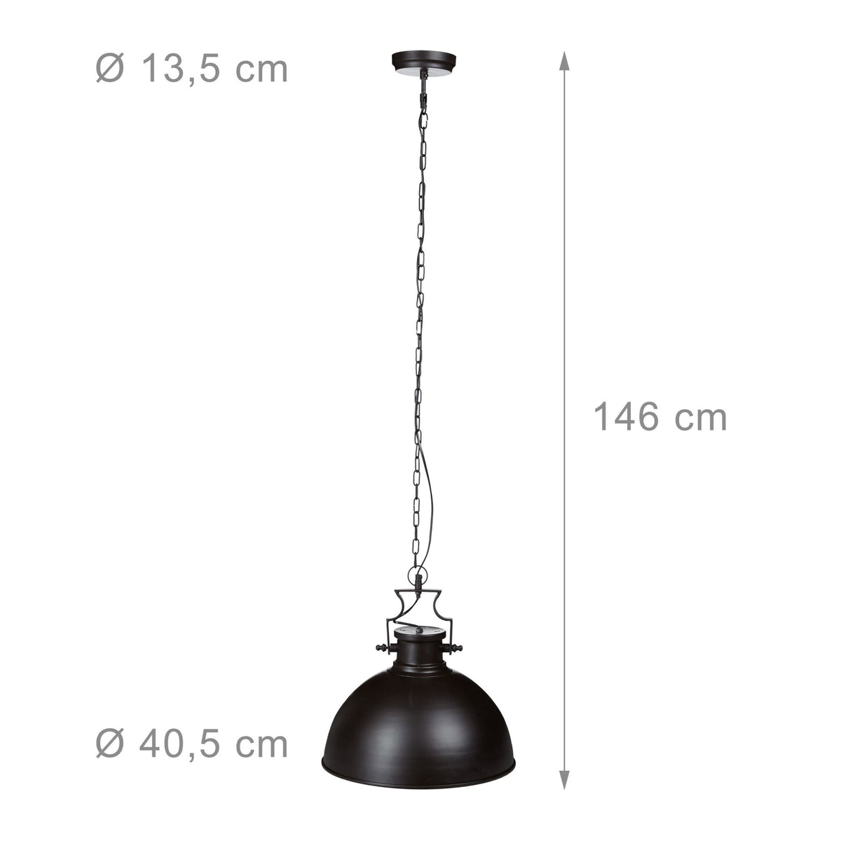 Industrial style pendant lamp