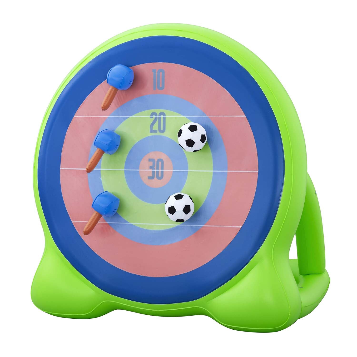 Inflatable Backyard Target Game with Balls & Axes