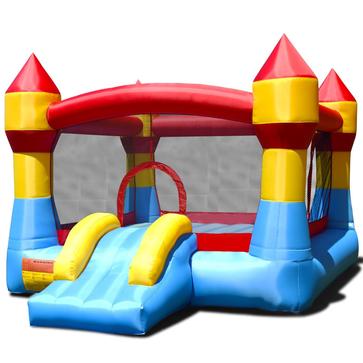 Inflatable Bounce House with Slide, 370 x 280 x 230 cm