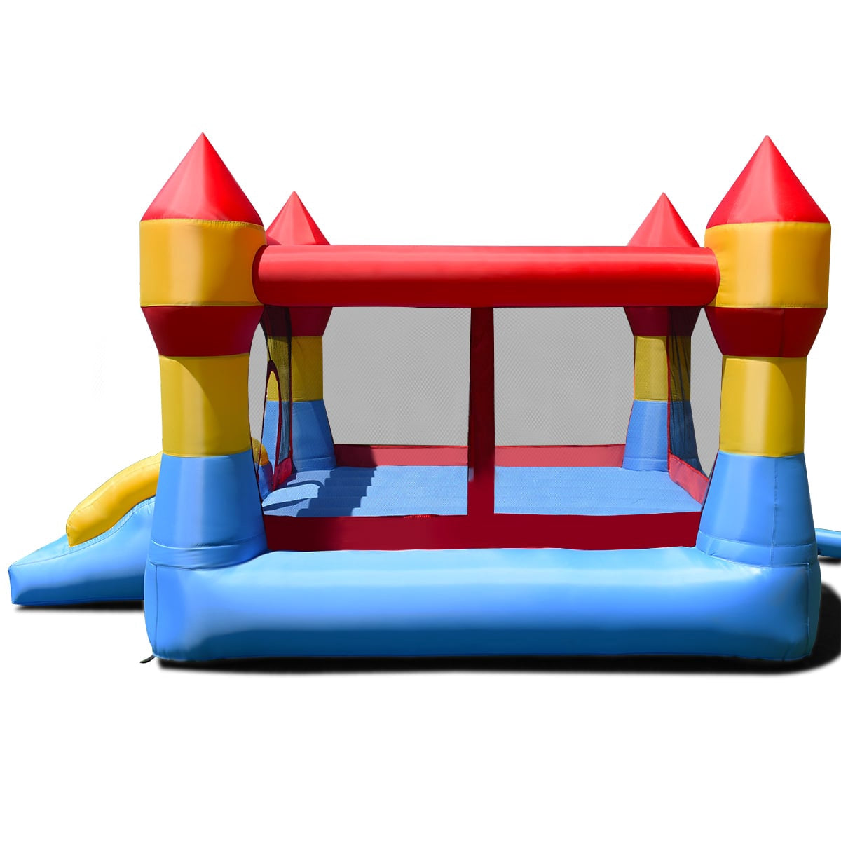 Inflatable Bounce House with Slide, 370 x 280 x 230 cm
