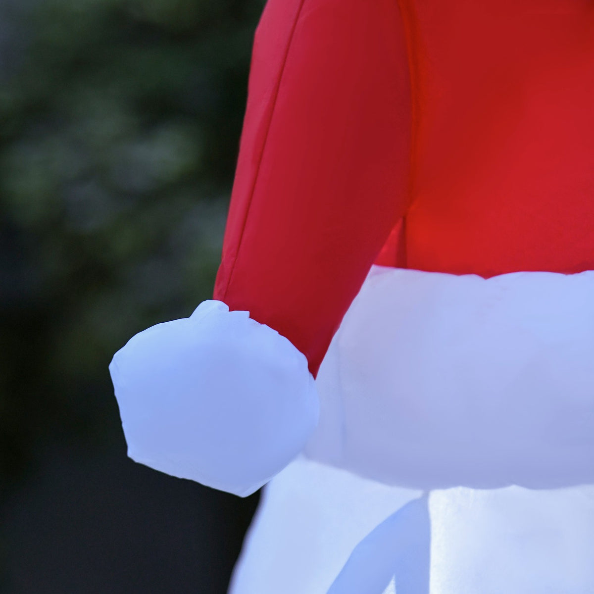 Inflatable Christmas Polar Bear 1.8 M Decorations Lighting Christmas Garden Animal Figures Party Polyester 86 X 85 X 180 Cm