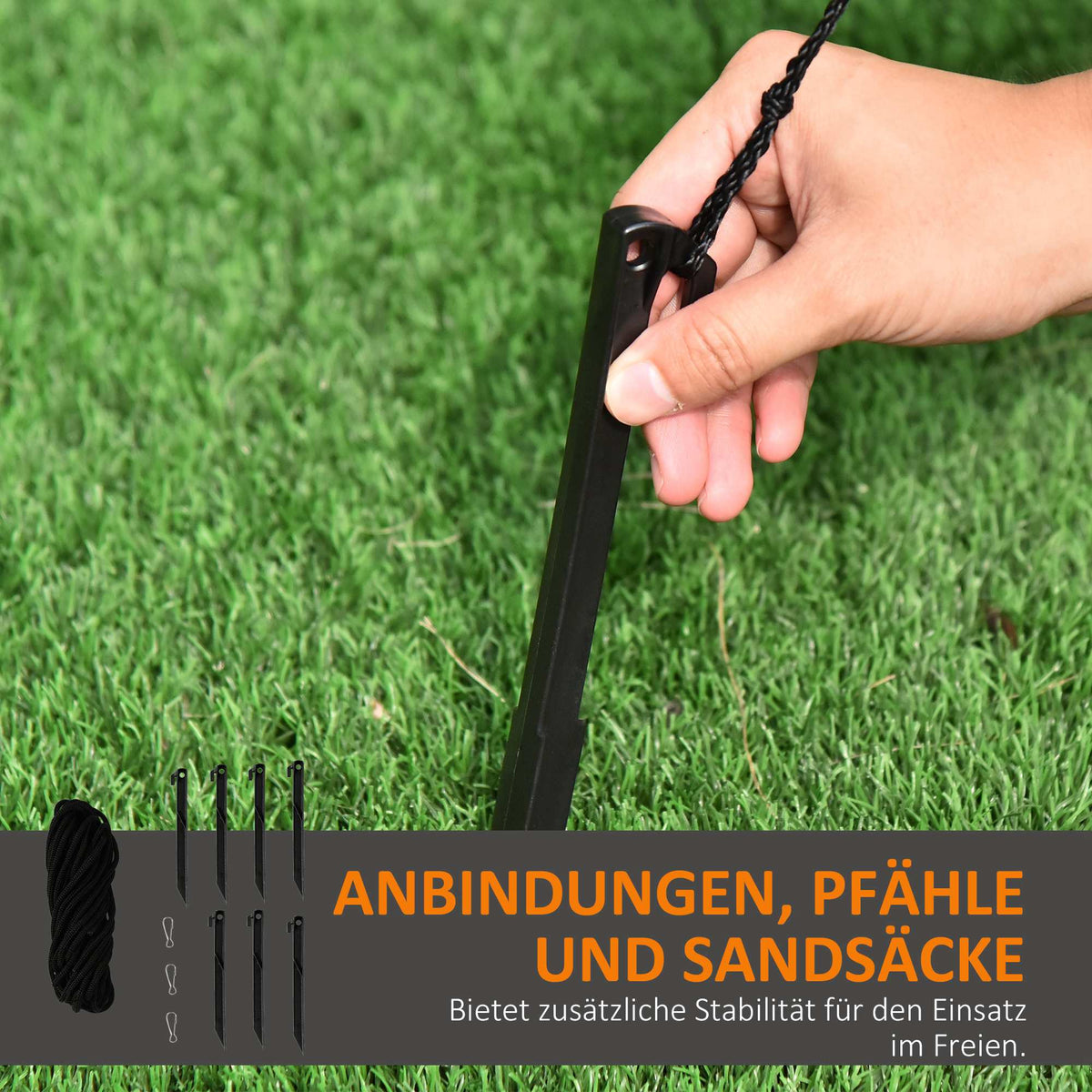 Inflatable Halloween Pumpkin with LED Lights, 2.7m