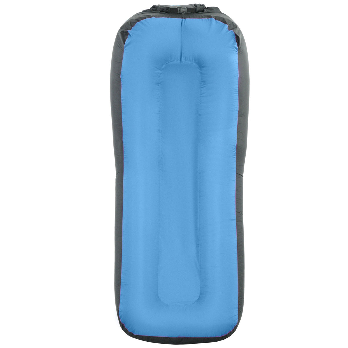 Inflatable Lounger Waterproof Self-Inflatable 200Kg Carry Bag Camping Blue