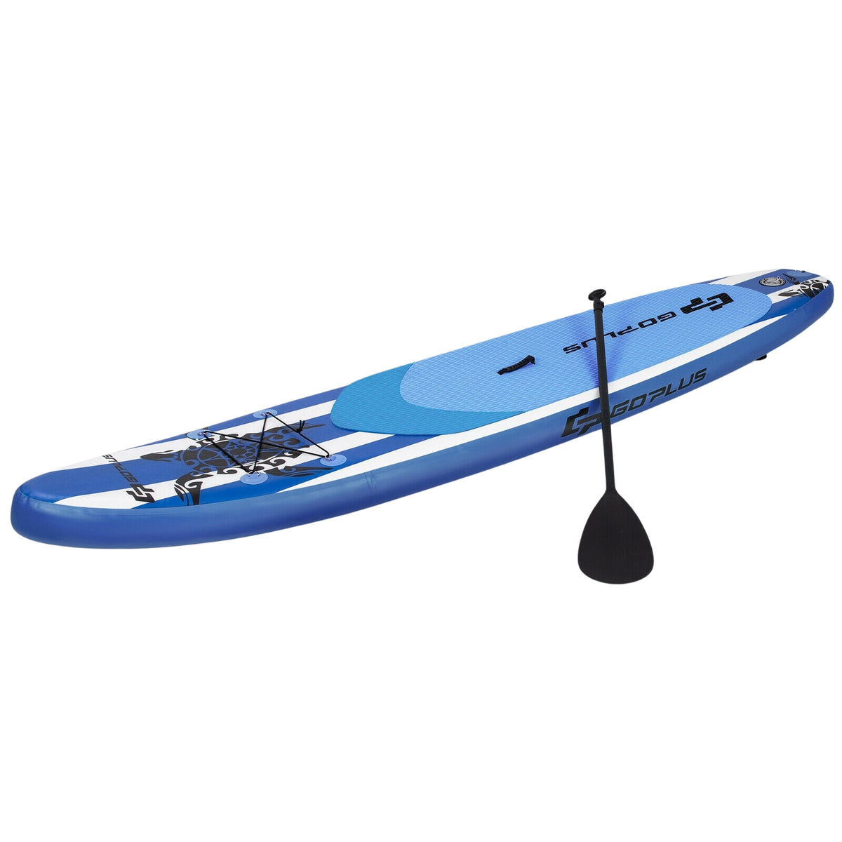 Inflatable Paddle Board 10.6 ft, Adjustable Paddle, Pump