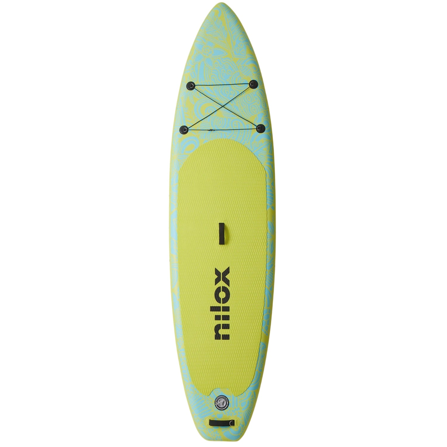 Inflatable SUP Board 335 cm, 3 Fins, Lime Yellow