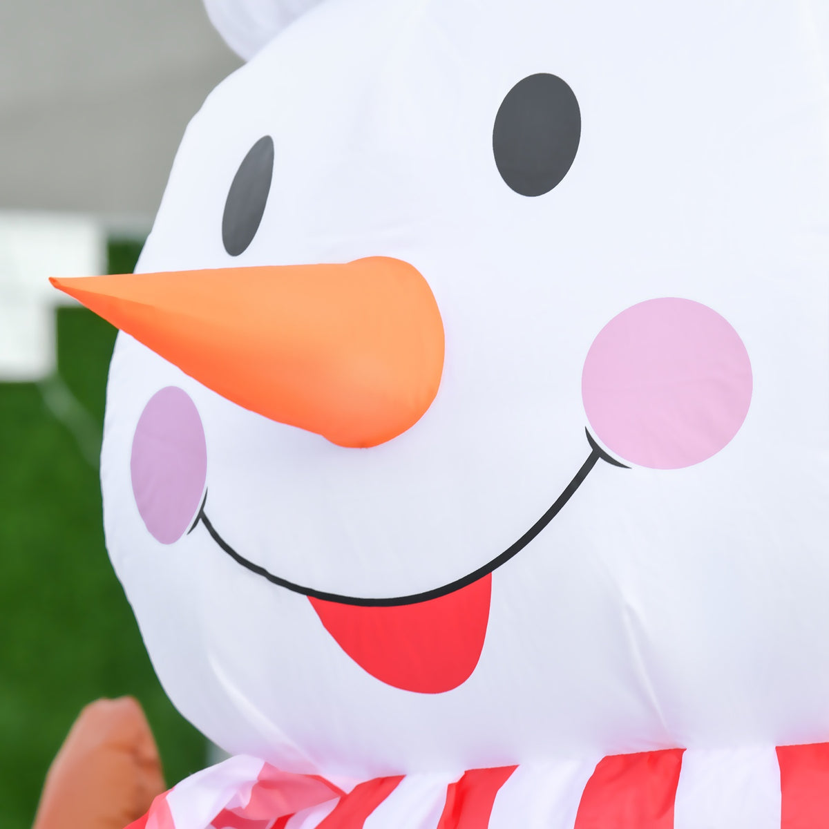 Inflatable Snowman with Rotating Lights, 2.4m, Indoor/Outdoor