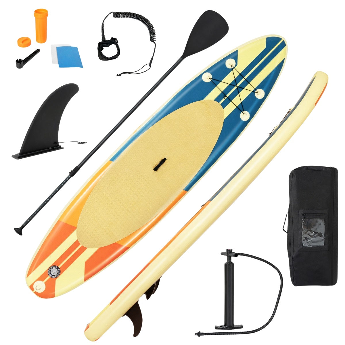 Inflatable Stand Up Paddle Board 320x75cm, 150kg