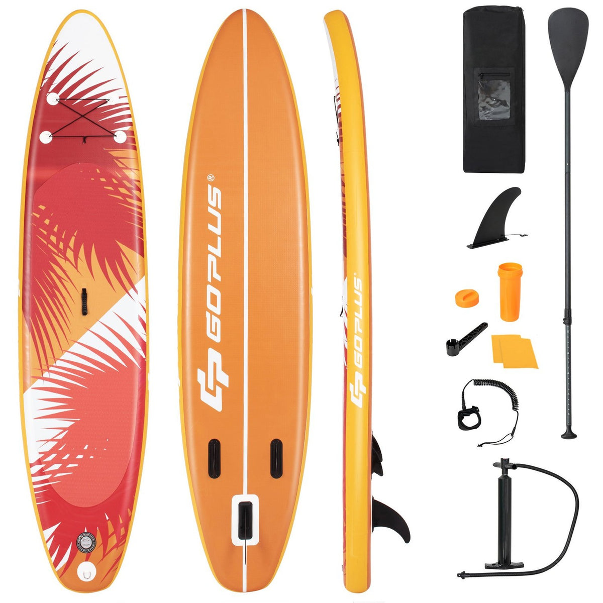 Inflatable Stand Up Paddle Board Inflatable Stand Up Paddle Board 335 x 76 x 15 cm Orange