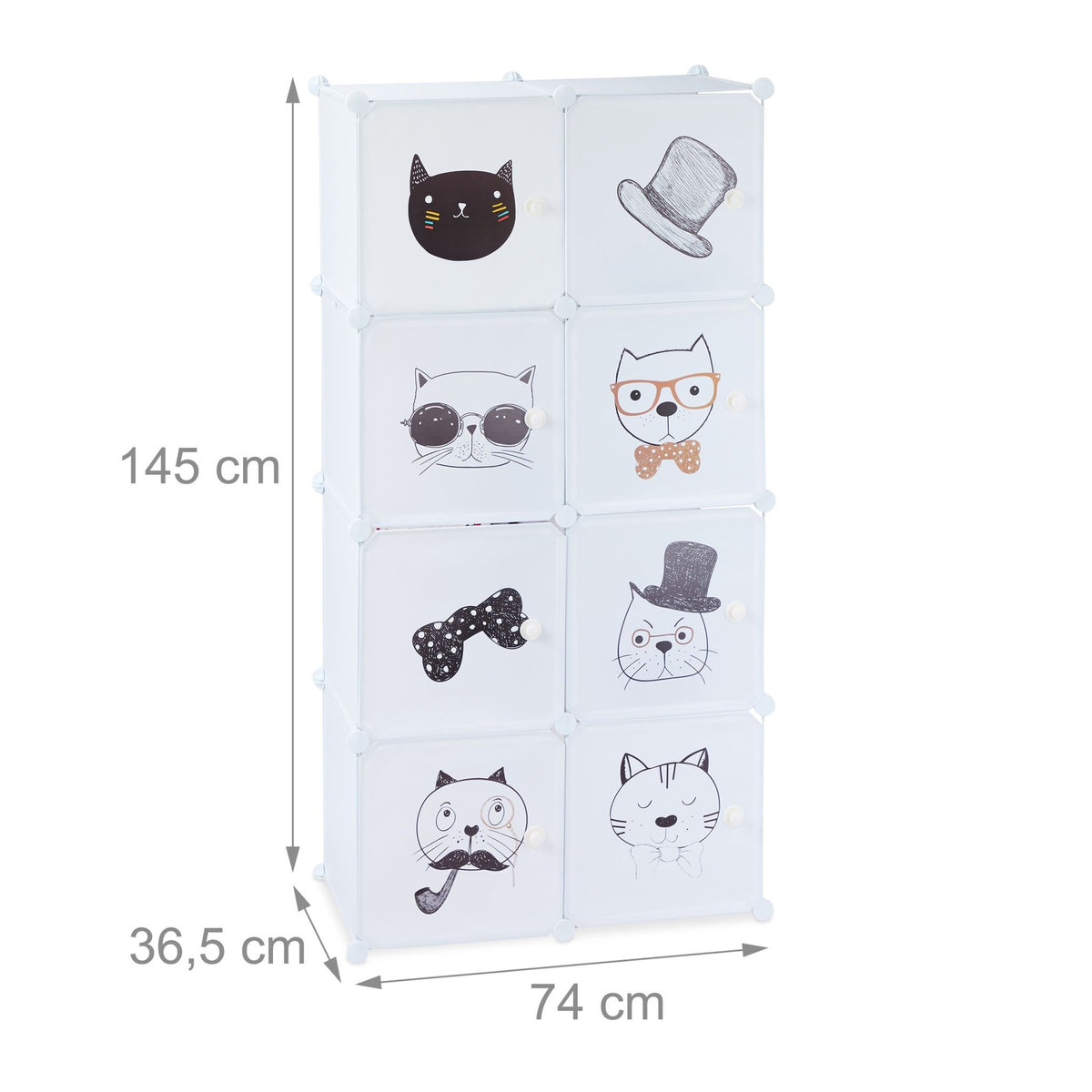 Insertable shelf for the children's room