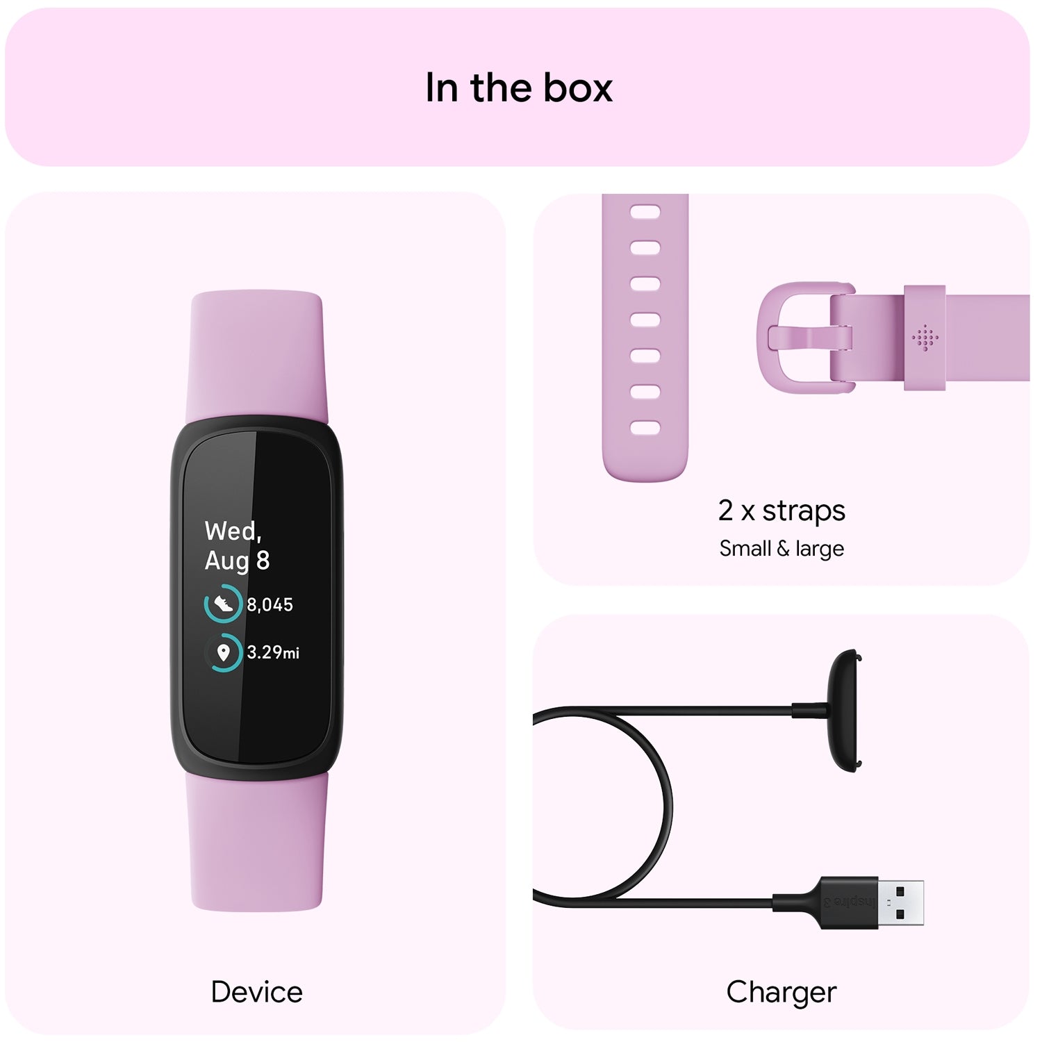 Inspire 3, Black/Lilac Bliss