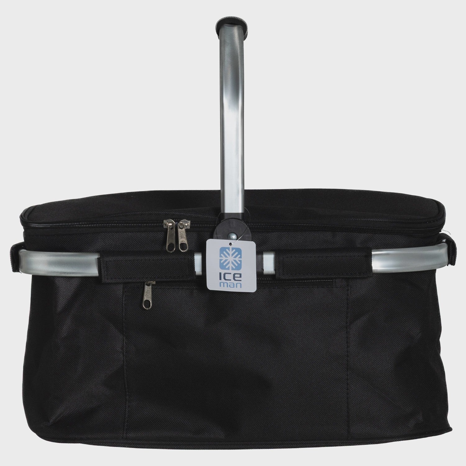 Insulated Picnic Bag, 30L, Foldable, Dual Zippers