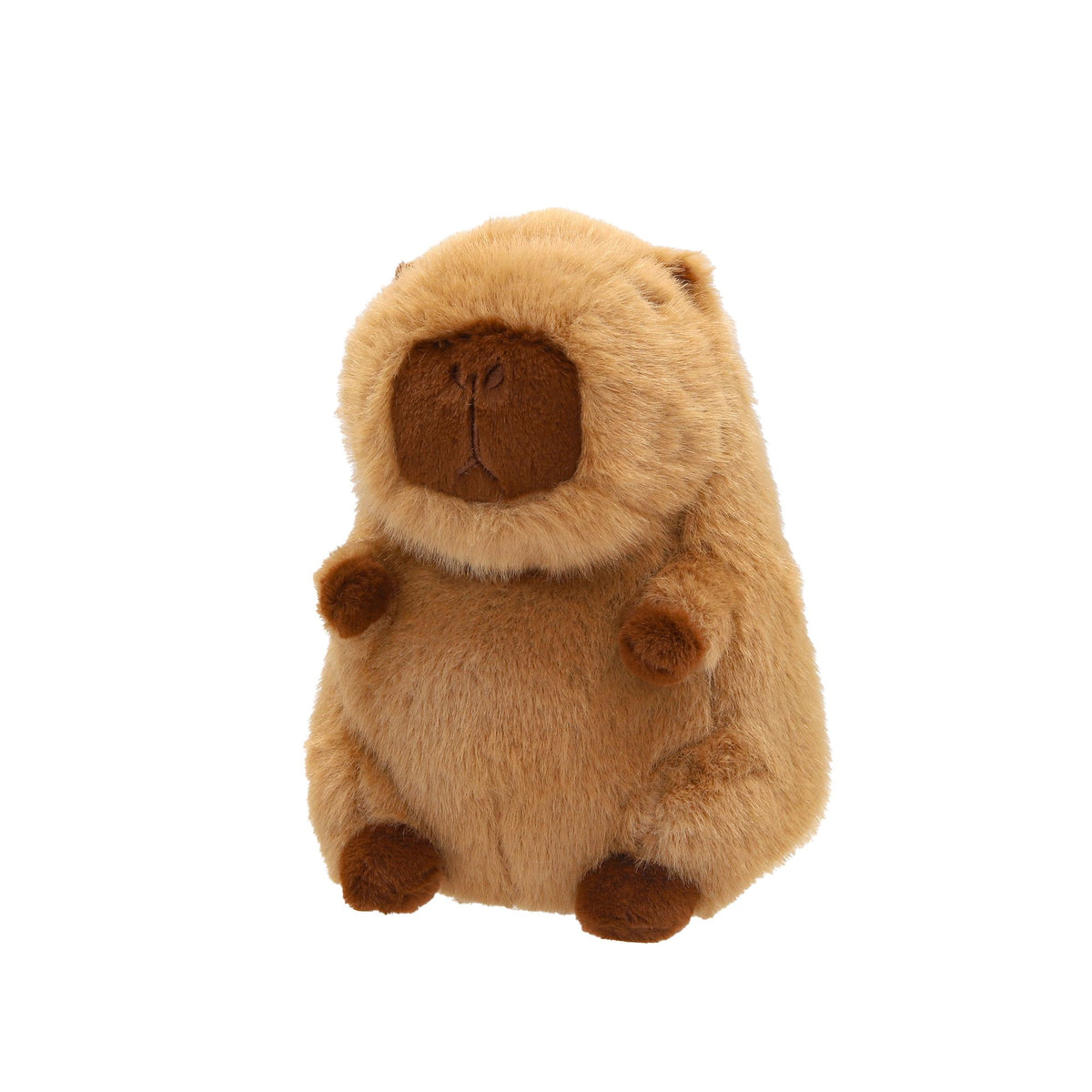 Interactive Capybara Plush Toy, 16 cm, Laughing & Bouncing