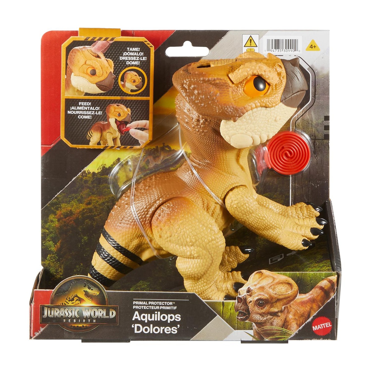 Interactive Dinosaur Toy, 20cm, Jurassic World
