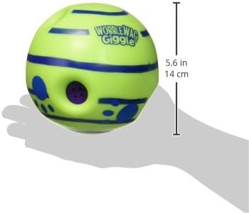 Interactive Dog Toy Ball – Giggle Sounds, No Batteries Needed