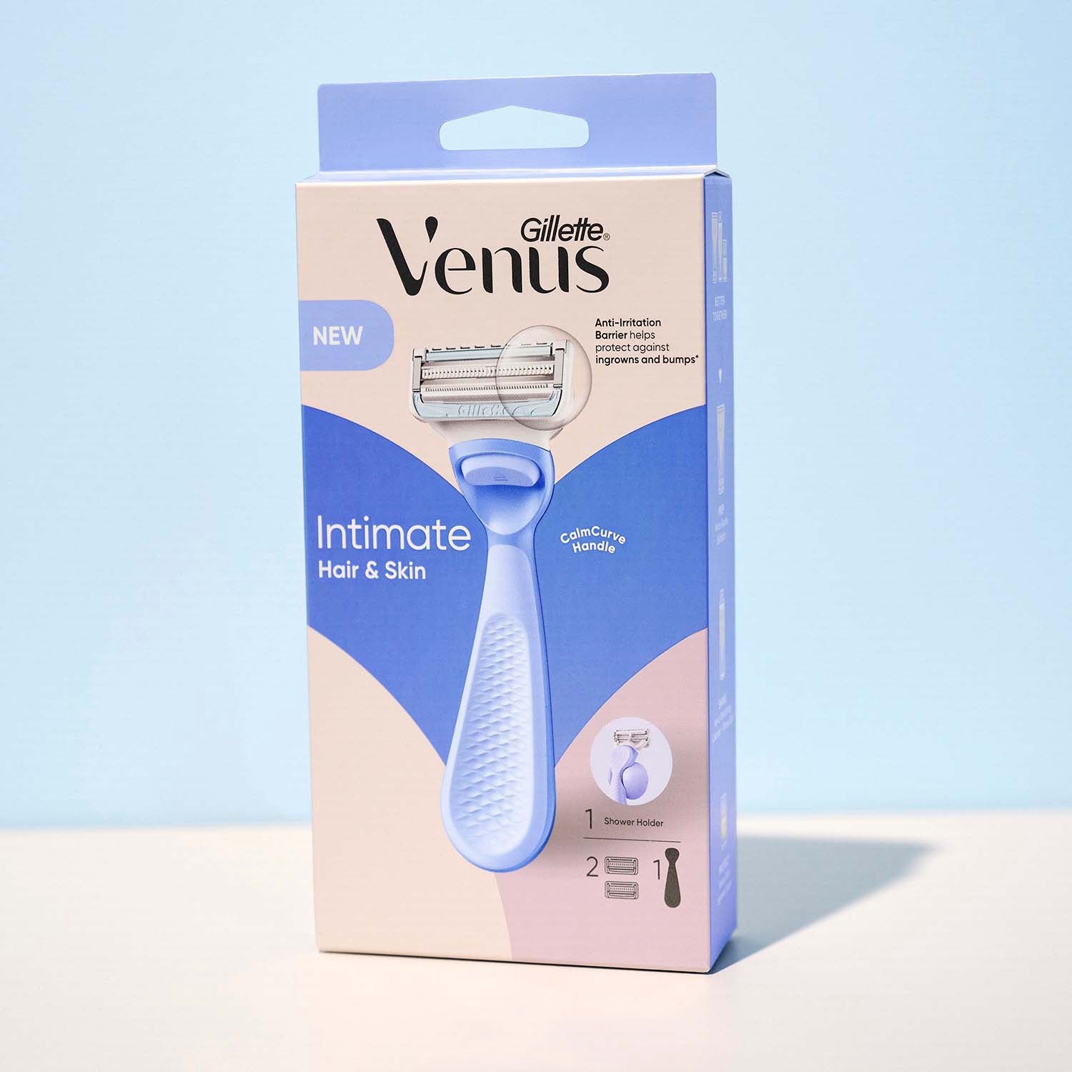 Intimate Razor with Blade for Sensitive Areas, Aloe-Infused