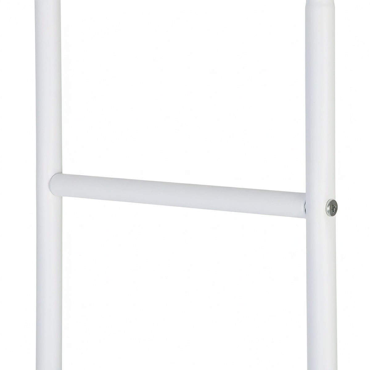 Iron Double Wardrobe with 2 Rods and Shelves