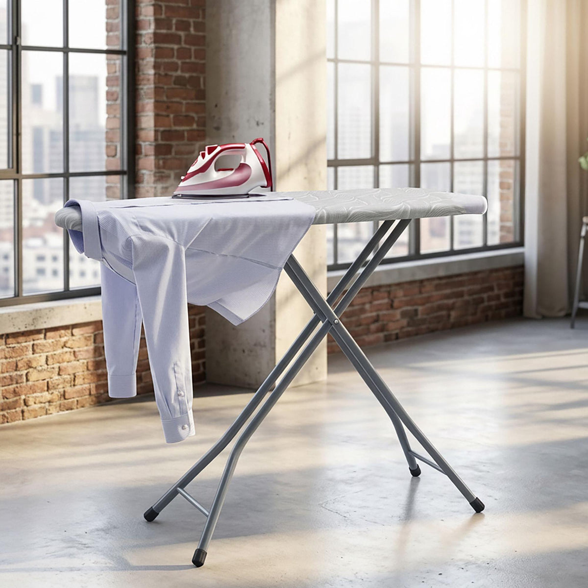 Ironing & Steamer Board, Multi-Position, 109.5 x 35.5 cm