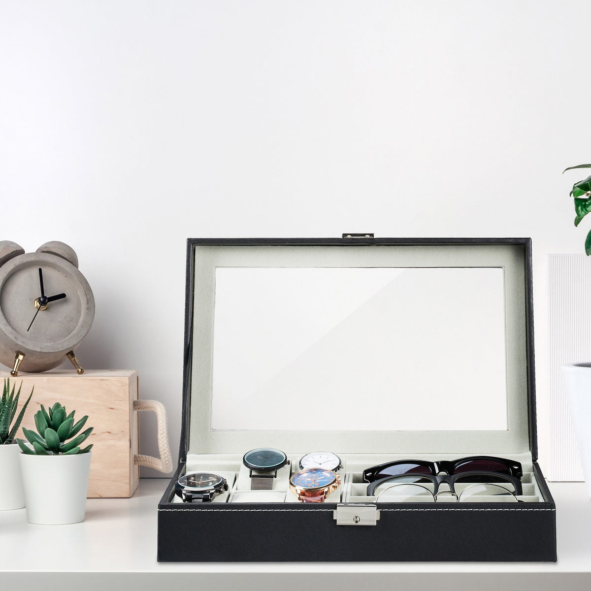Jewelry storage for watches &amp; glasses