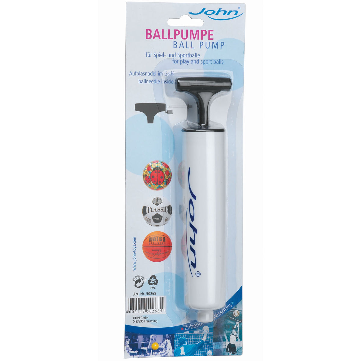 John Ballpump 15 Cm With Metal Needle