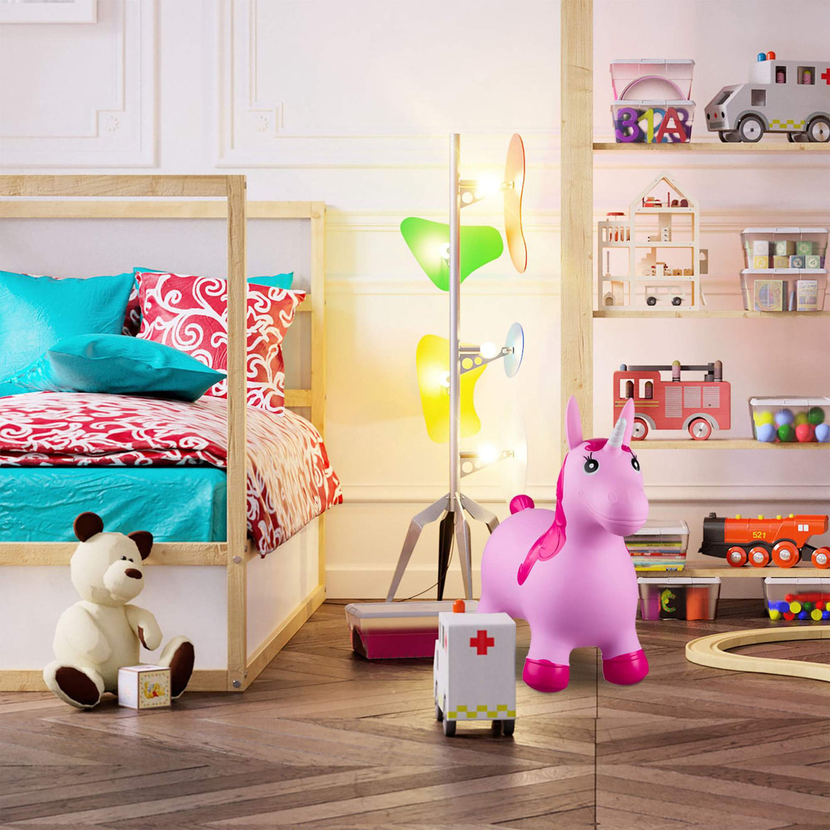 Jumping animal Unicorn
