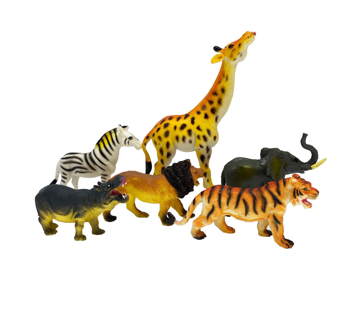 Jungle Animals 6 Pieces