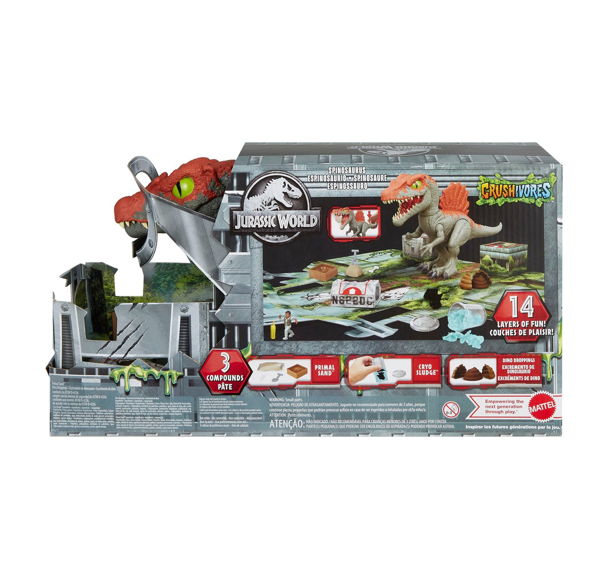 Jurassic World Crushivores Spinosaurus
