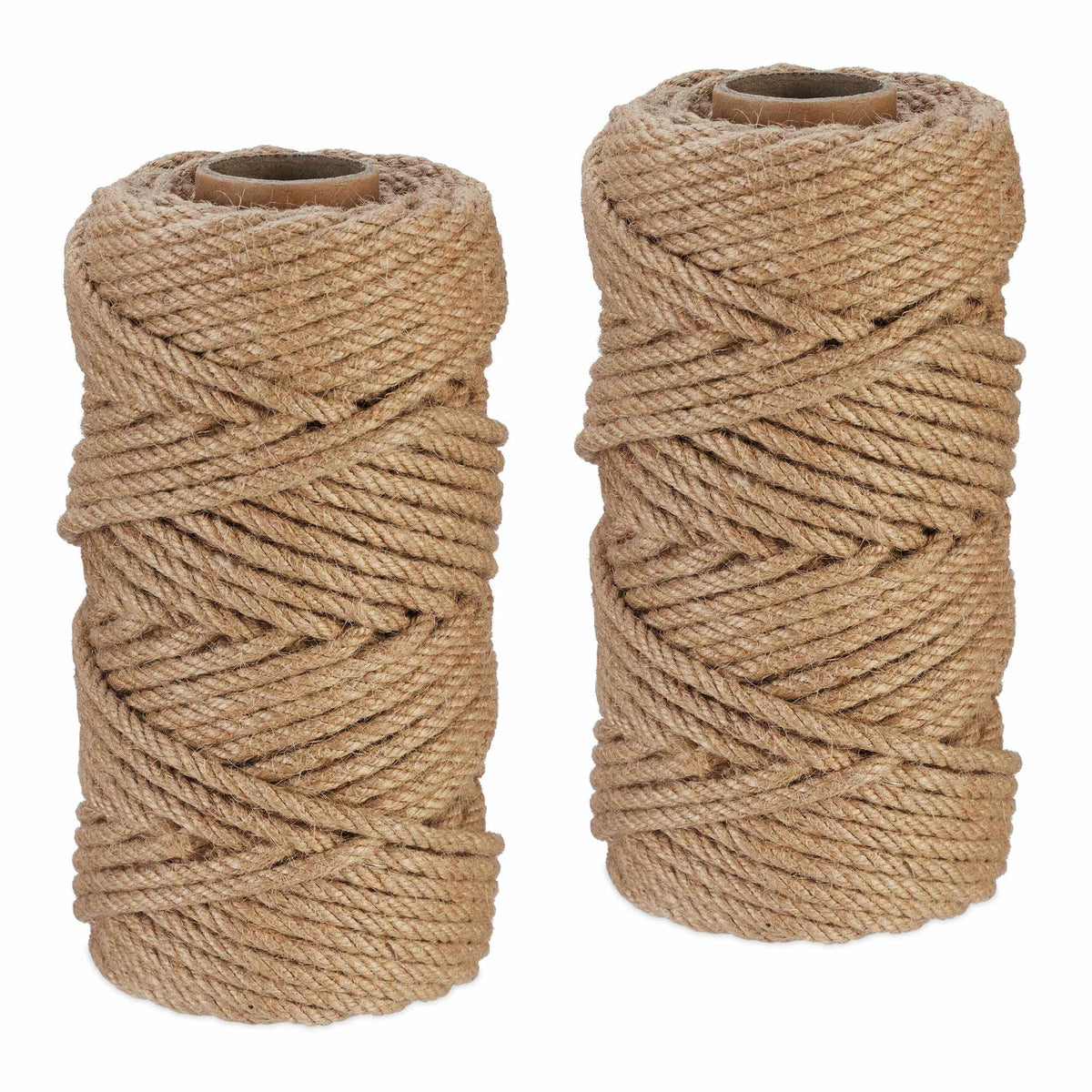 Jute cable 6 mm x 50 m set of 2