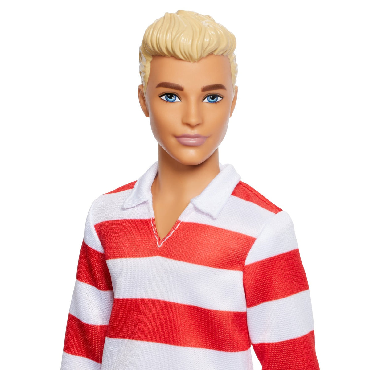 Ken Fashionista Doll, Red & White Striped Outfit