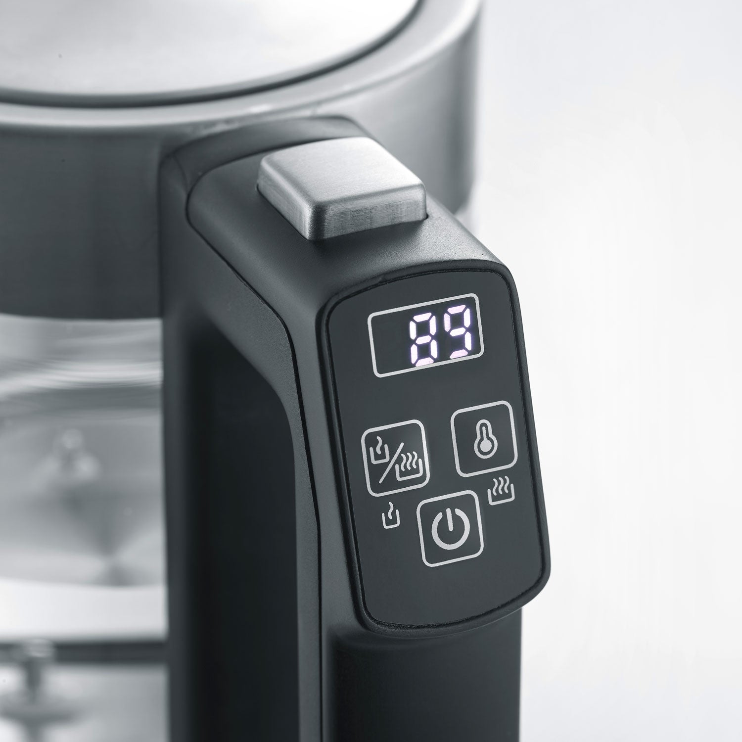 Kettle 0.5 l. temp. set glass WK3458