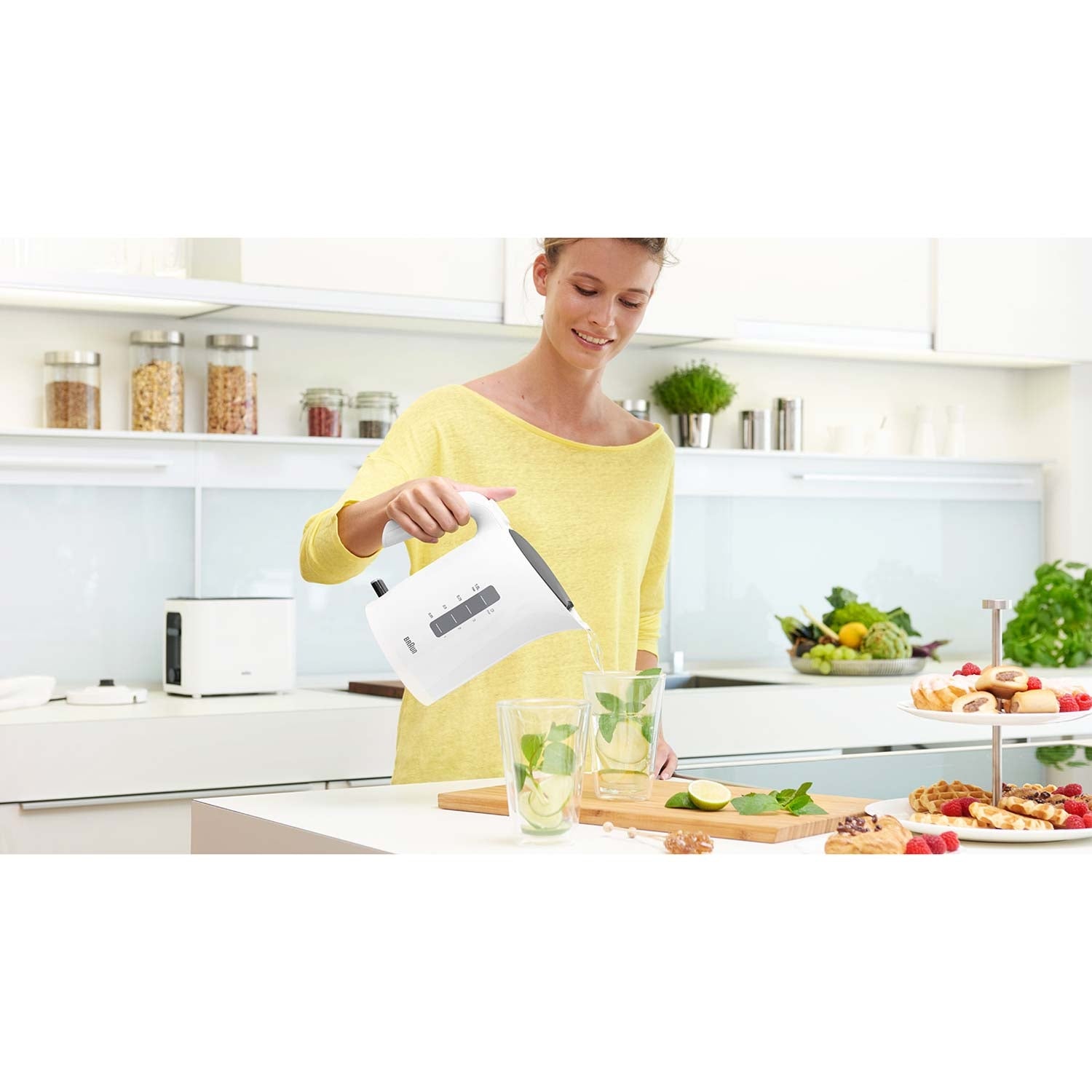 Kettle WK3000WH PurEase 1 liter