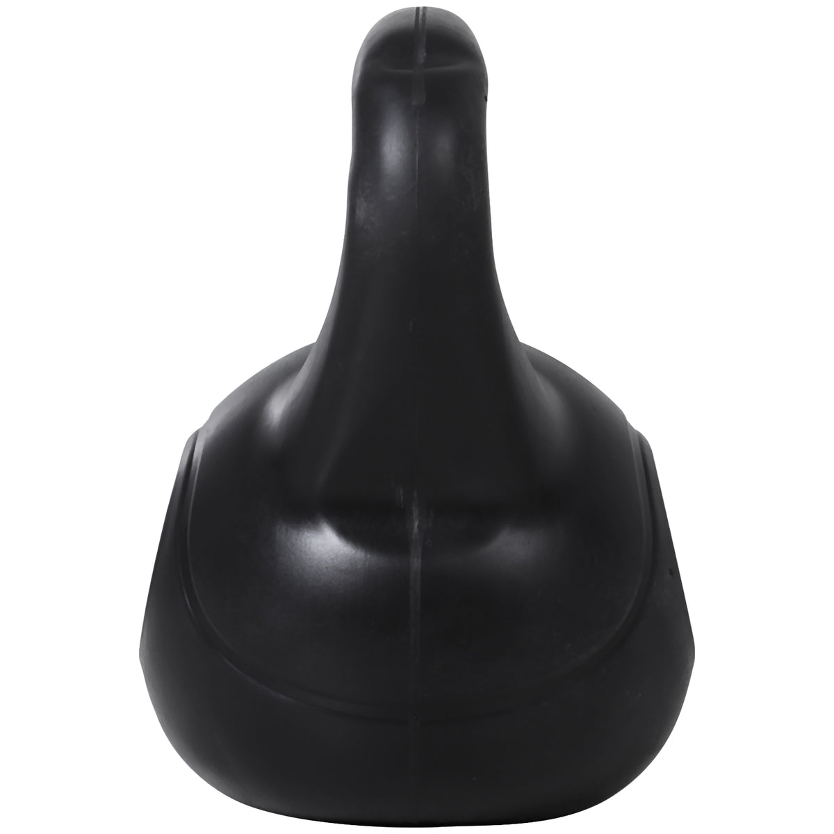Kettlebell 10kg, Sand-Filled, Black, Beginner-Friendly