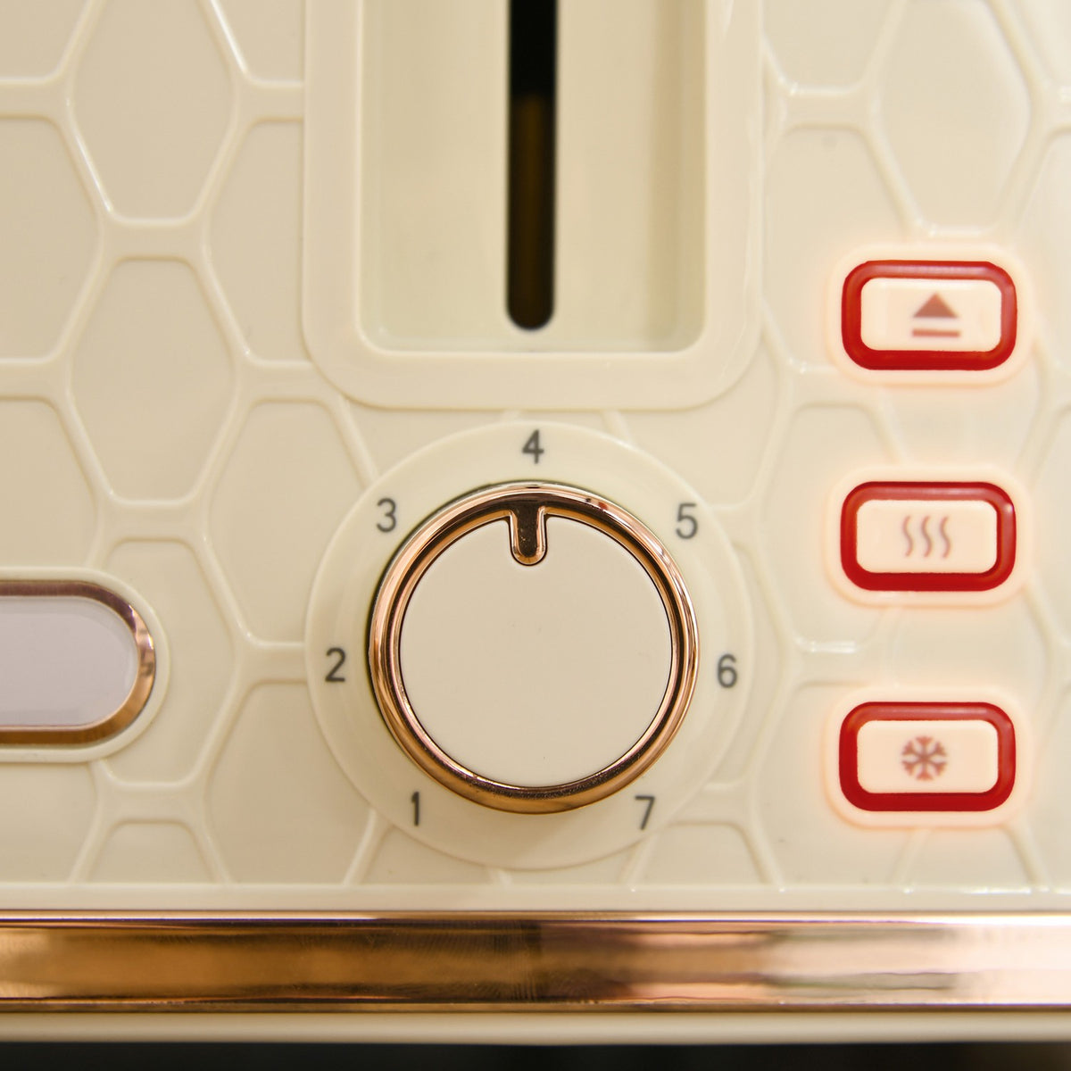 Kettle with toaster 1.7L kettle 4 slices of toast breakfast set with 7 browning levels, automatic switch-off, defrost & reheat function and crumb tray, beige |