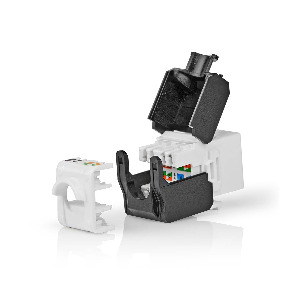 Keystone | CAT6a | RJ45 Female | U/UTP | ABS | Box